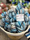 .'100% Grit ' Lions Inspired Colorway! Vesper Sock Yarn DYED TO ORDER